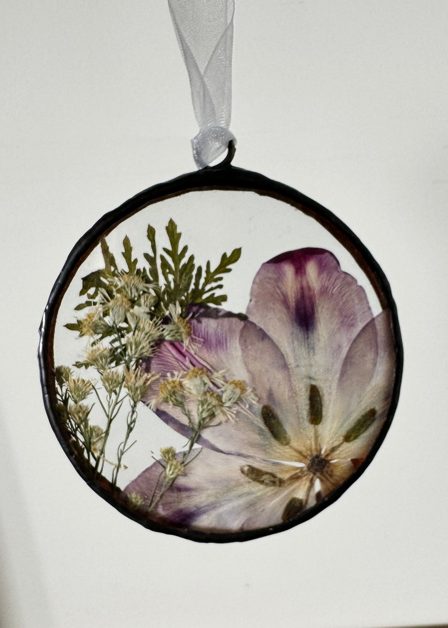 Soldered Metal Circular Ornament