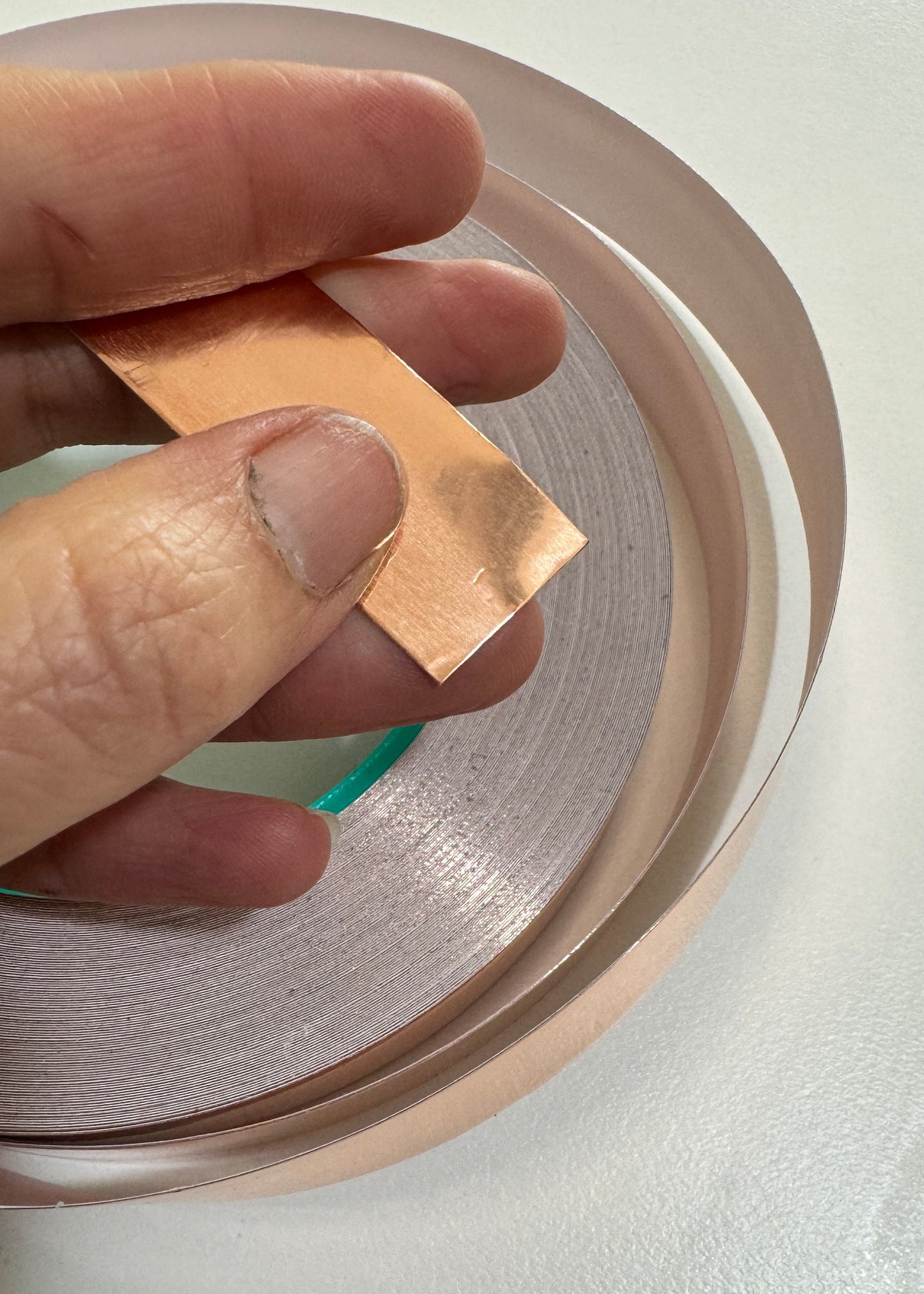 12mm wide (1/2inch) copperfoil black backed