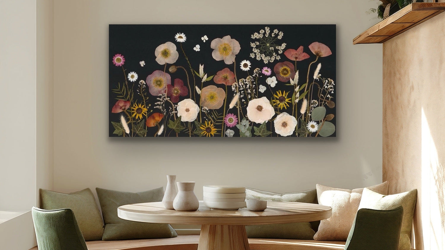 Everfloré fine art reproduction of preserved wedding bouquet Australia on display in home