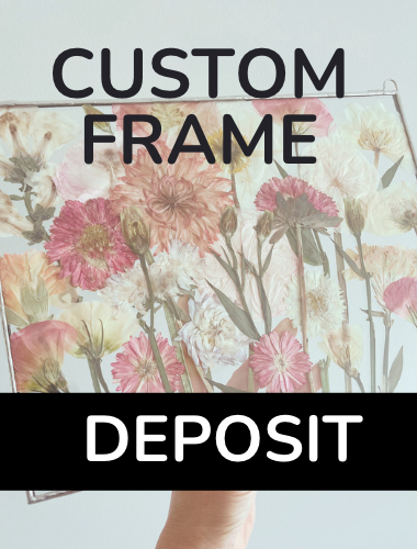 Bridal or Custom Frame BOOKING DEPOSIT