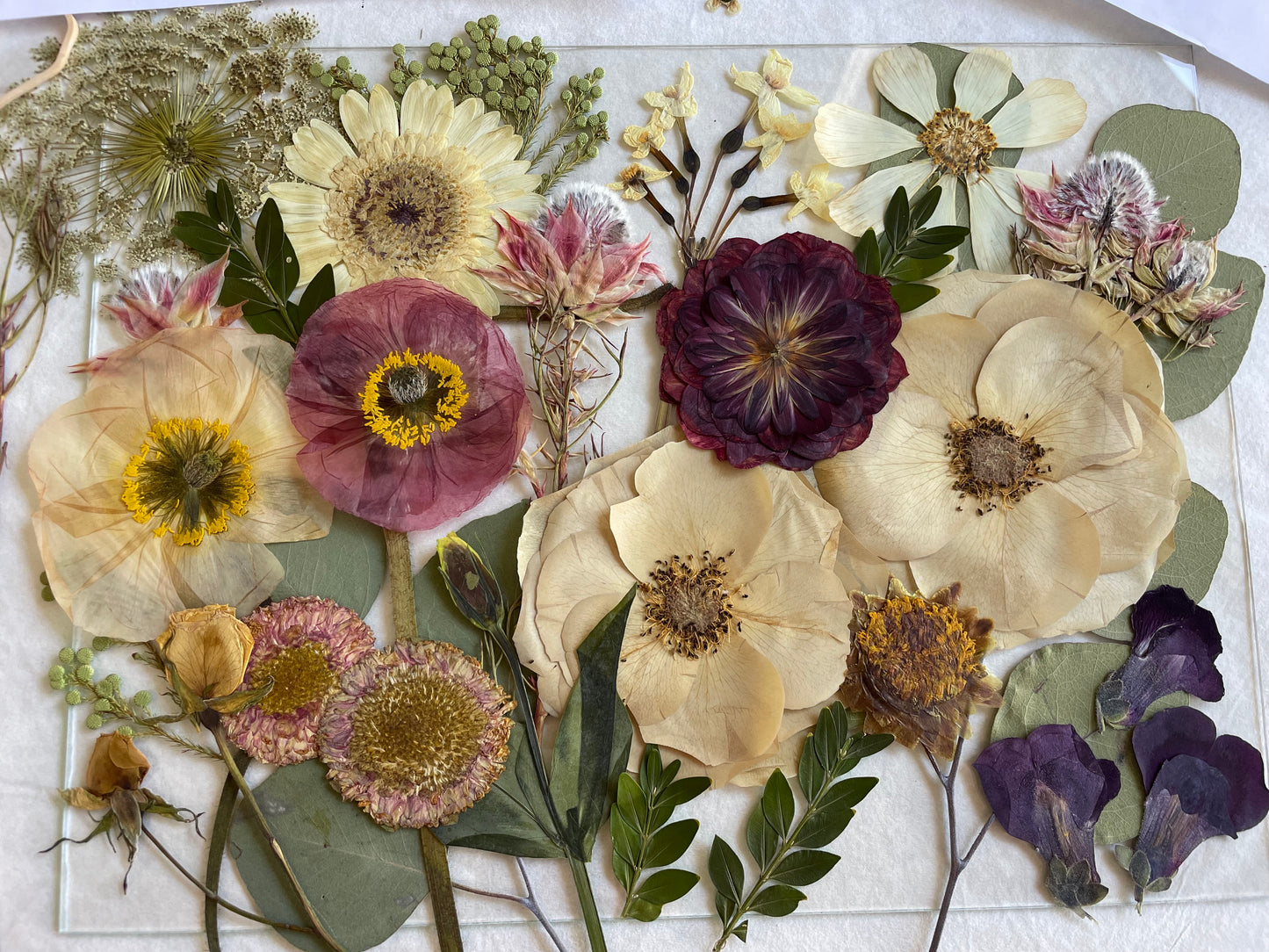 preserved wedding bouquet, pressed wedding flowers, 